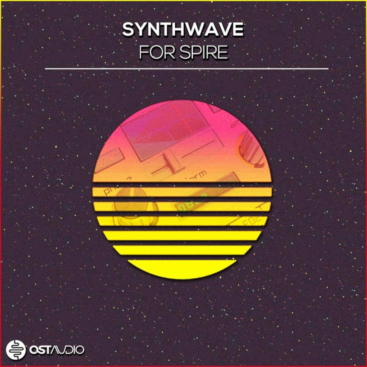 OST Audio - Synthwave For Spire Presets Software GUI Artwork